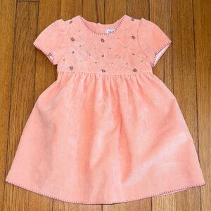 Luli & Me Corduroy Dress - 12M